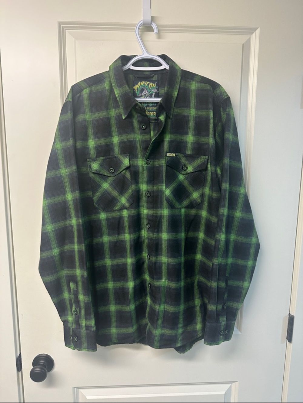 DIXXON “Slimer” flannel shirt